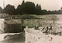 La demolizione del vecchio ponte di Voltabarozzo nel 1938 (Fabio Fusar)